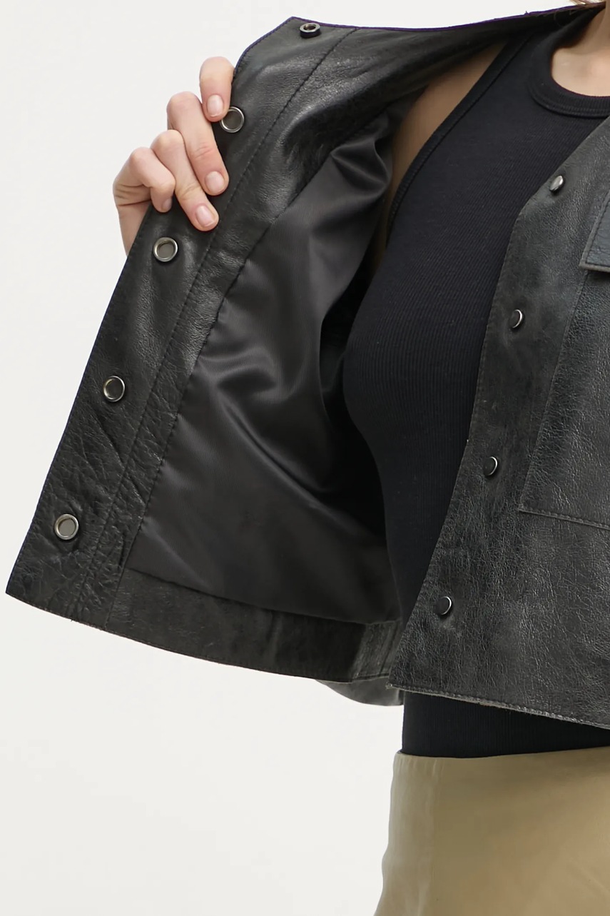 Δερμάτινο μπουφάν Day Birger et Mikkelsen Malik φωτογραφία