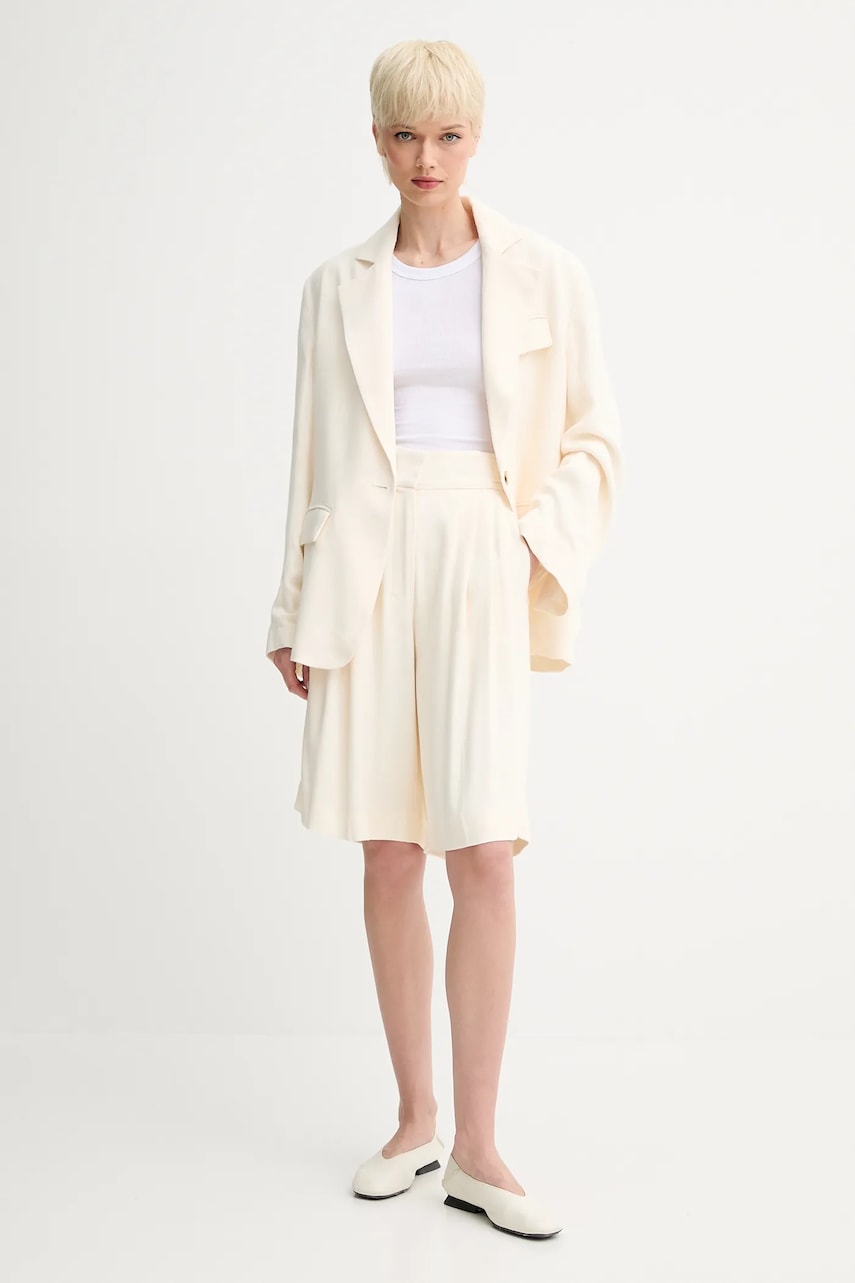 Пиджак Day Birger et Mikkelsen Hilare цвет бежевый однобортный однотонный DAY65243693 Пиджак Day Birger et Mikkelsen Hilare цвет бежевый однобортный однотонный DAY65243693