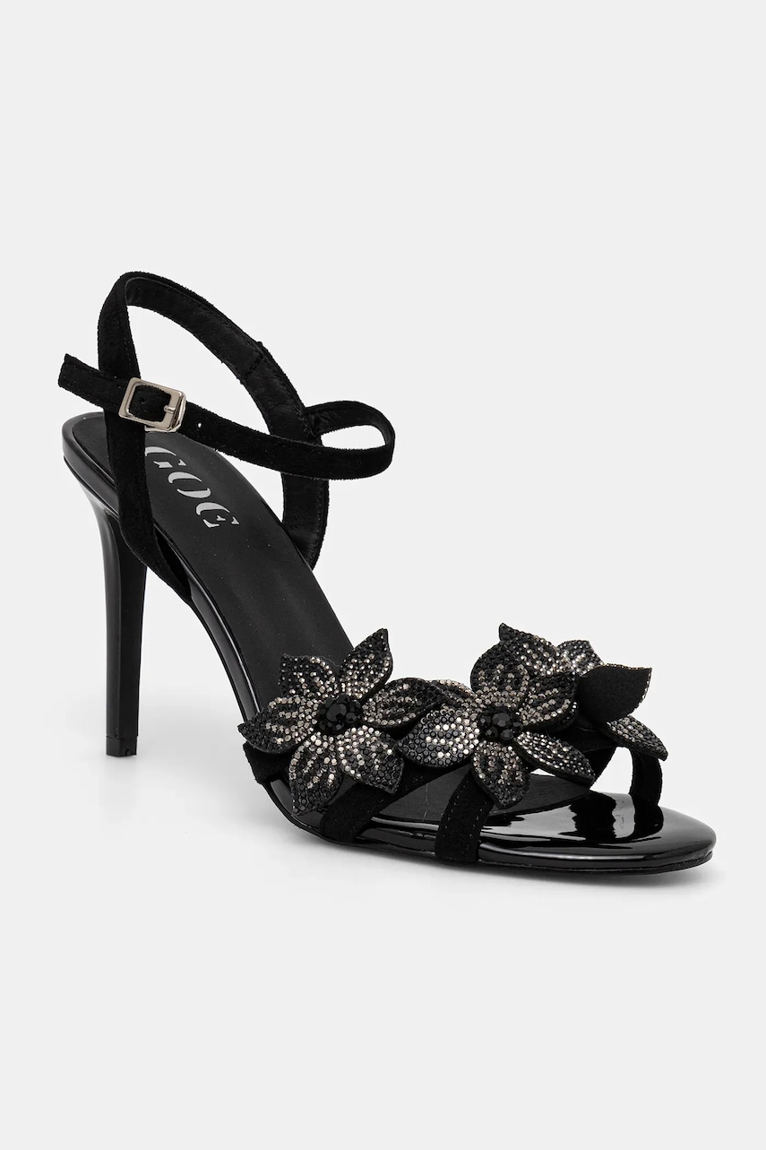 GOE sandale culoarea negru, RR2N4229