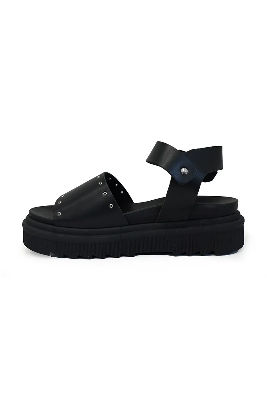 Altercore szandál Aura.black fekete, női, platformos, Aura.black termék 2. képe