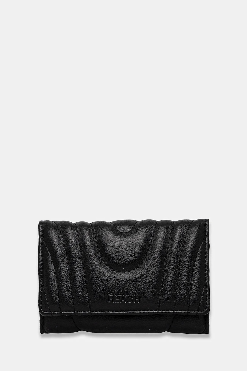 Silvian Heach portofel POPEA femei, culoarea negru, RCP25047PF Silvian Heach portofel POPEA femei, culoarea negru, RCP25047PF