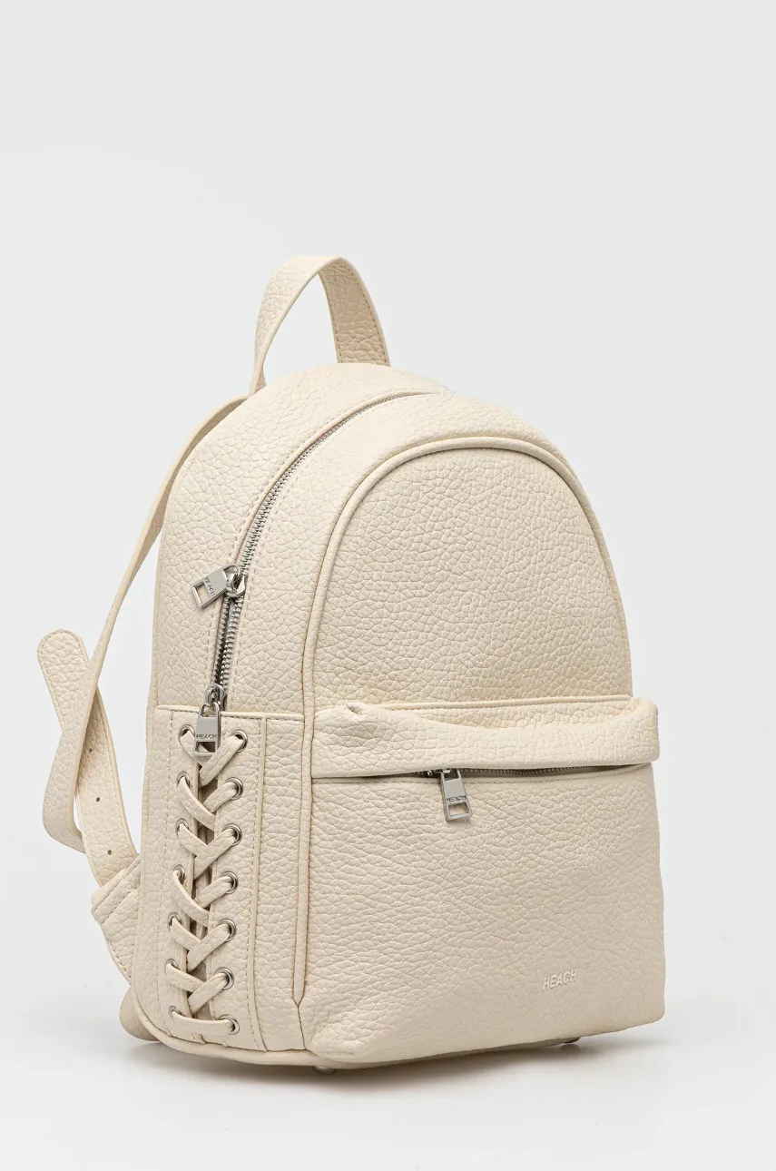 Рюкзак Silvian Heach PLOP женский цвет бежевый маленький однотонный RCP25053ZA Рюкзак Silvian Heach PLOP женский цвет бежевый маленький однотонный RCP25053ZA