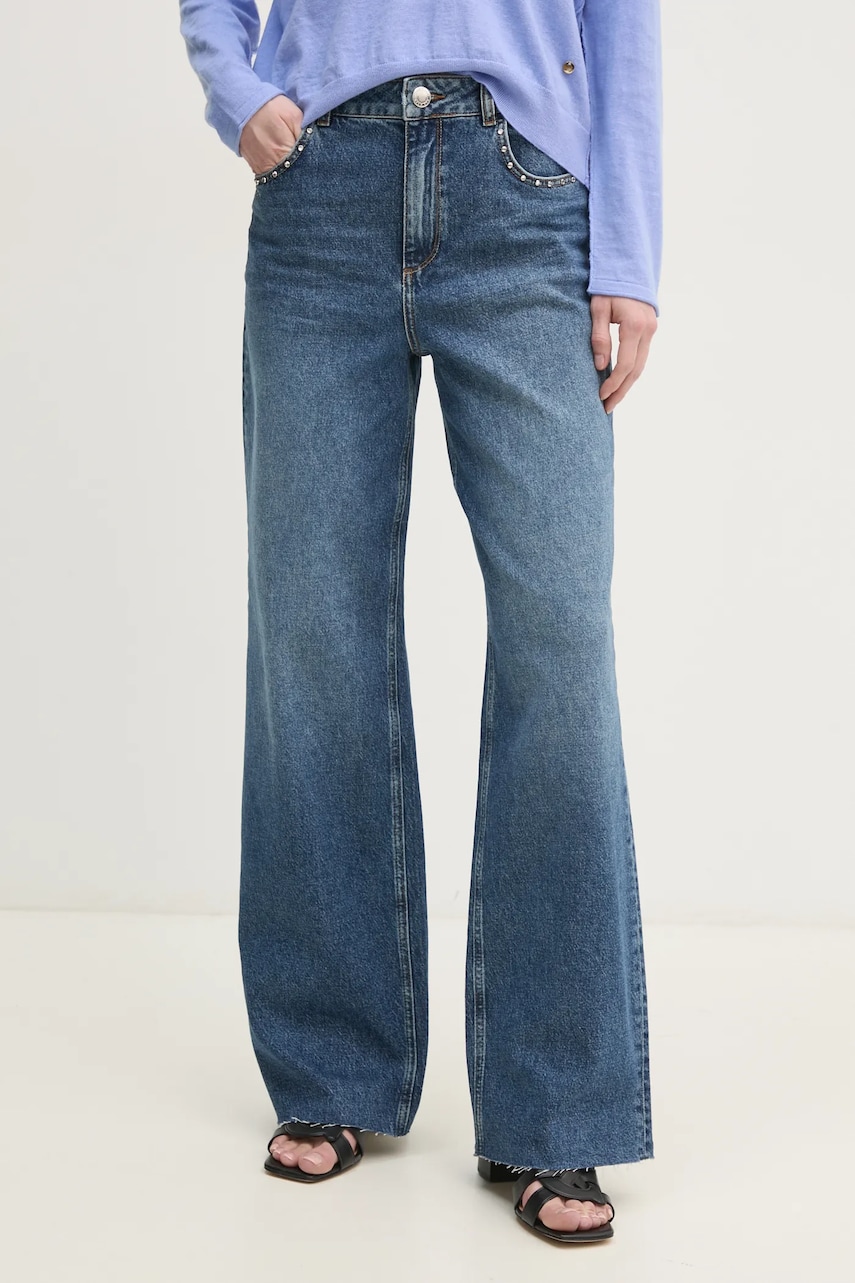 Mos Mosh jeansi femei high waist, 170010