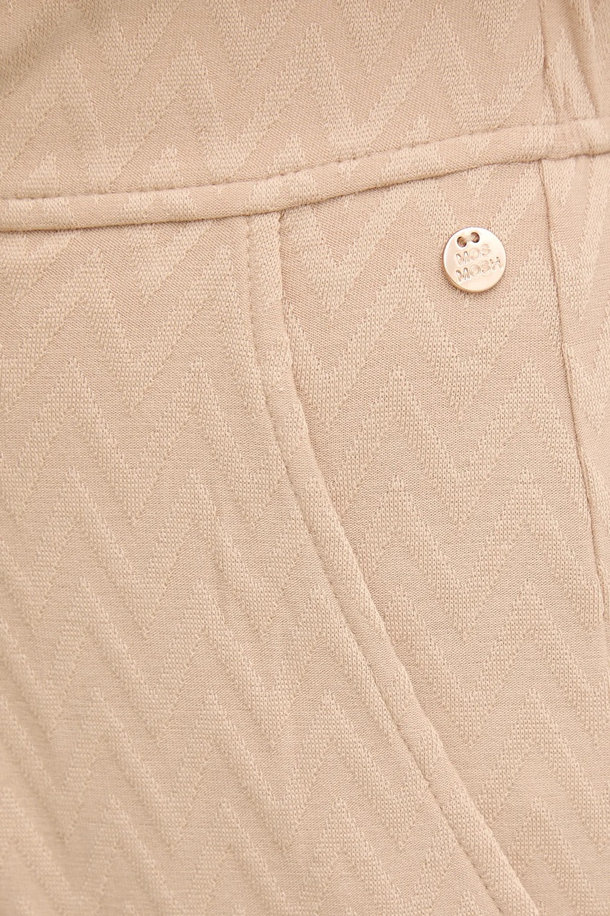 Παντελόνι Mos Mosh χρώμα: καφέ, 168610 φωτογραφία