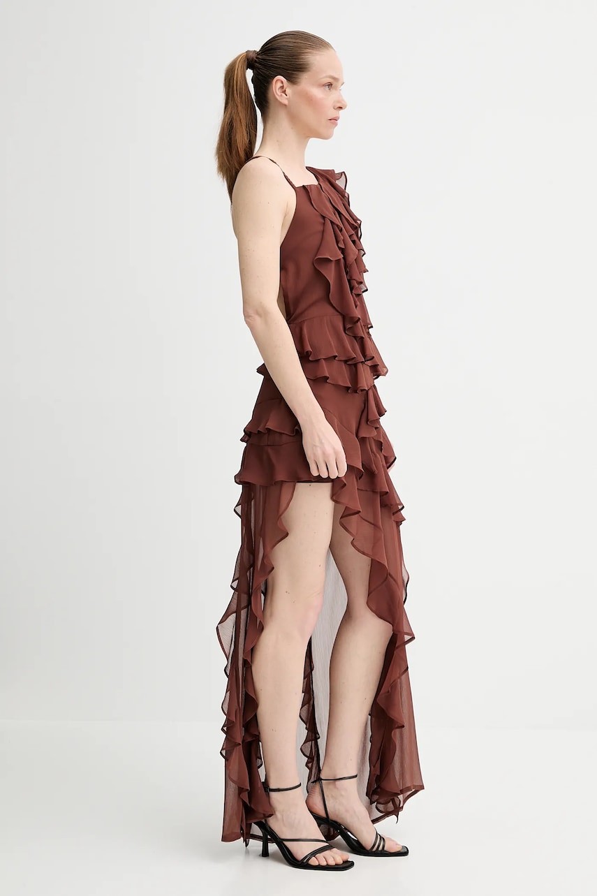 Сукня Alohas Isabelle колір коричневий maxi пряма R100799