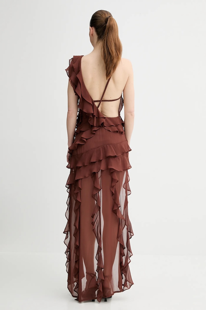 Сукня Alohas Isabelle колір коричневий maxi пряма R100799