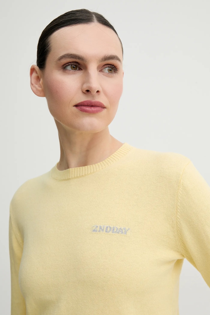 Svetr z vlněné směsi 2NDDAY Lance (obrázek 4)