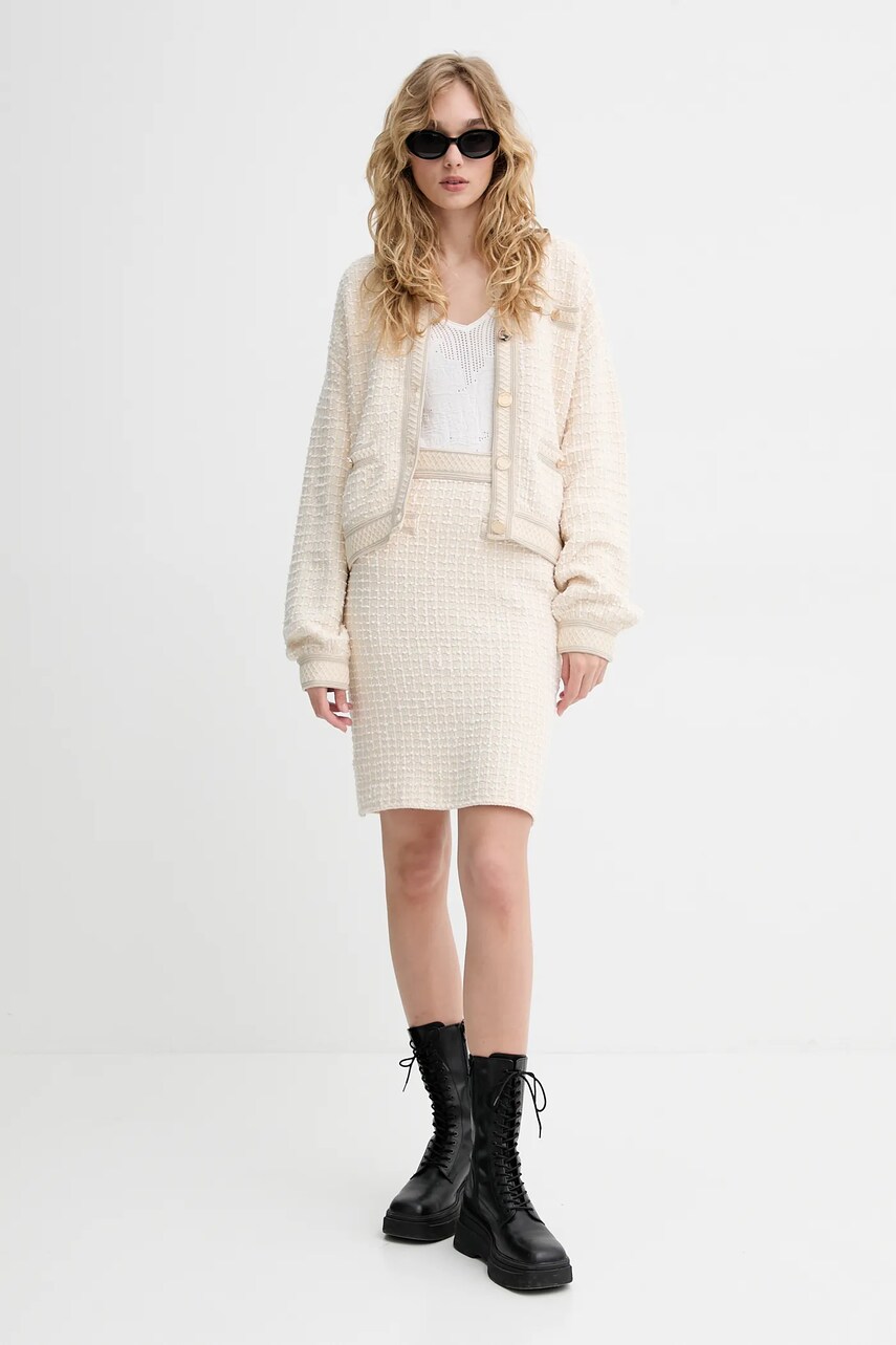 Свитер Blugirl Blumarine женский цвет белый лёгкий RA5011.MS99E Свитер Blugirl Blumarine женский цвет белый лёгкий RA5011.MS99E