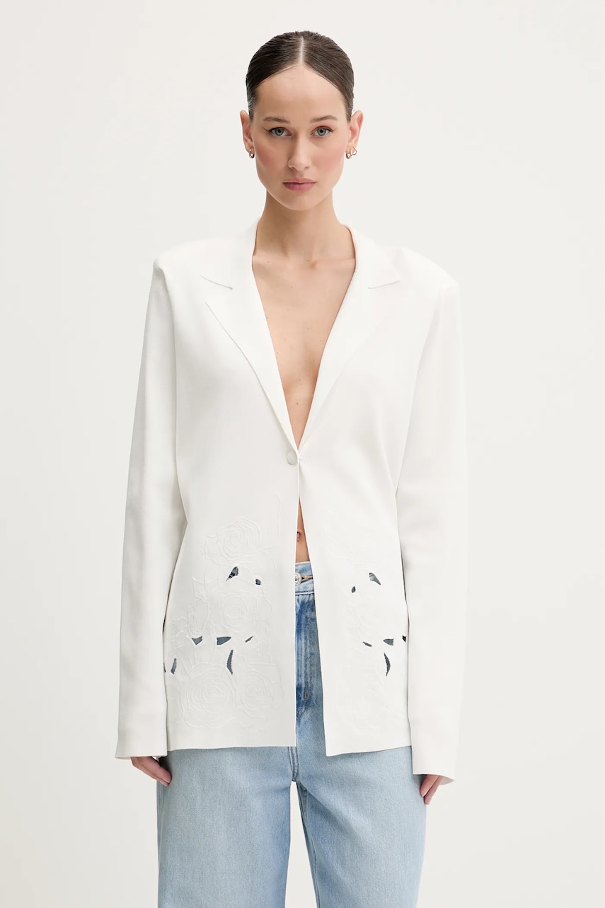 Blugirl Blumarine cardigan culoarea bej, light, RA5058.MS55N