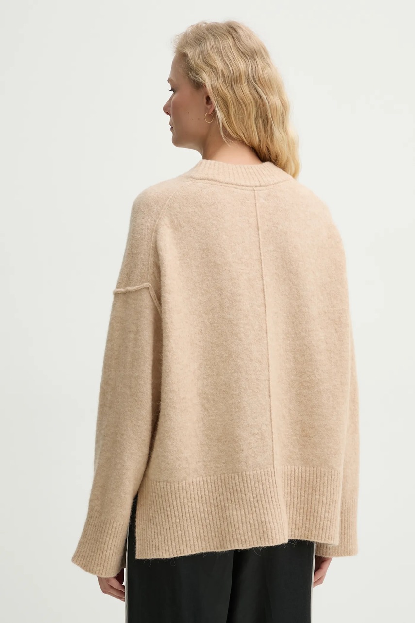 Μάλλινο πουλόβερ Day Birger et Mikkelsen Josie γυναικείο, χρώμα: μπεζ, DAY65243702 φωτογραφία