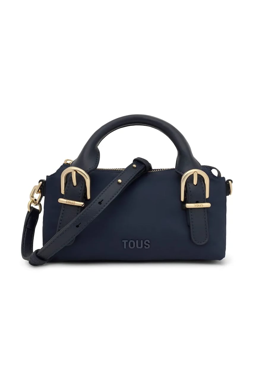Tous poseta BUCKLES SOFT culoarea albastru marin, 2002207333 Tous poseta BUCKLES SOFT culoarea albastru marin, 2002207333