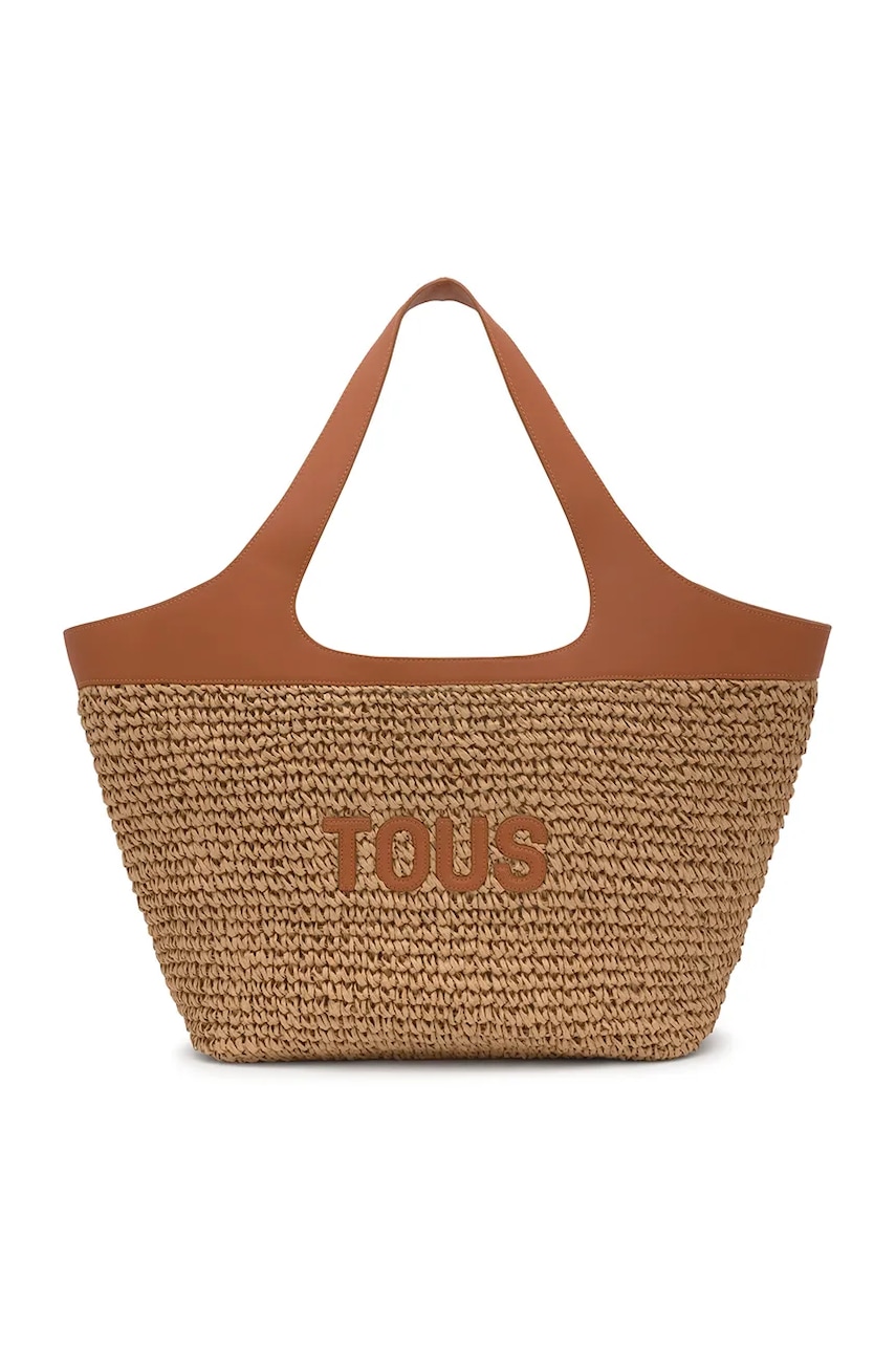 Tous poșetă LIRIO RAFIA culoarea maro, 2002205243 - 0 | YEO