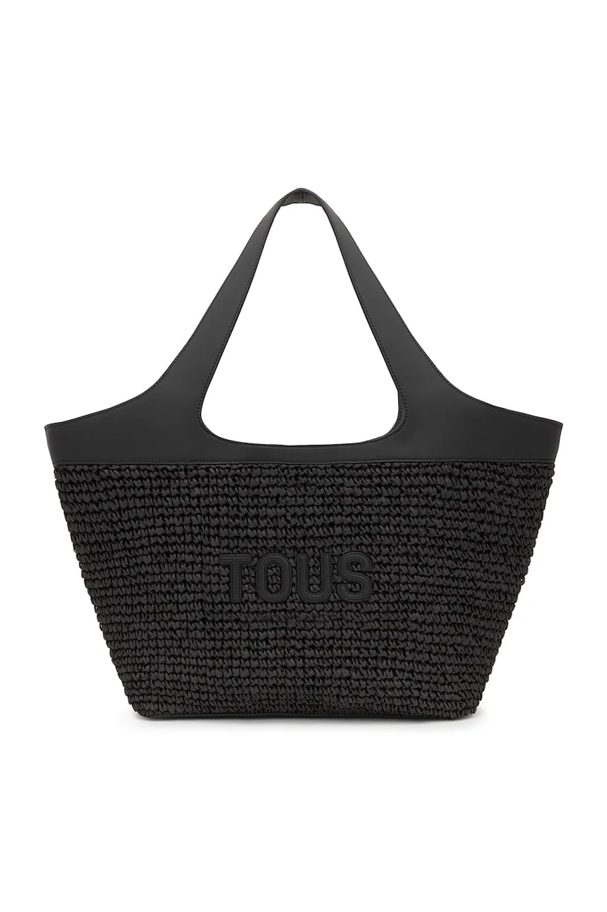 Tous poșetă LIRIO RAFIA culoarea negru, 2002205251