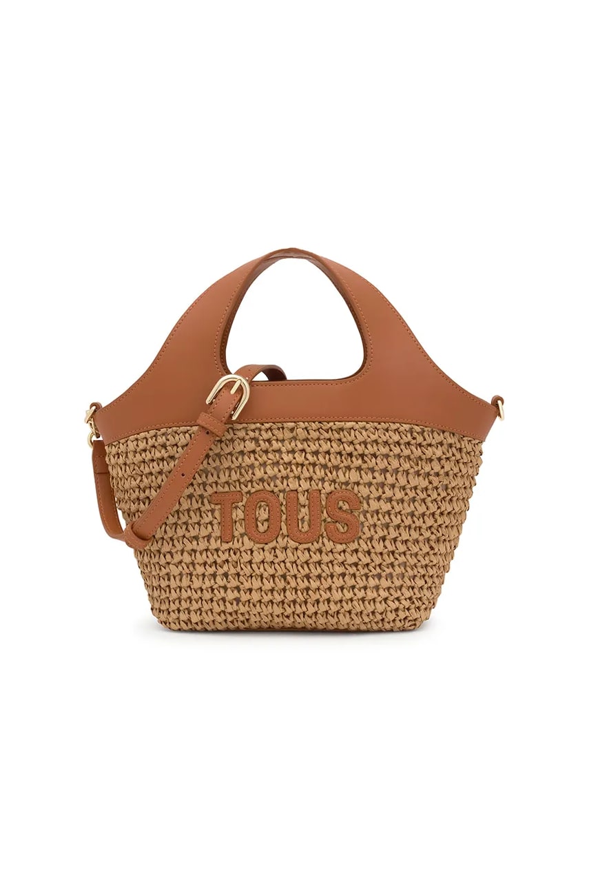 Tous poșetă LIRIO RAFIA culoarea maro, 2002205343