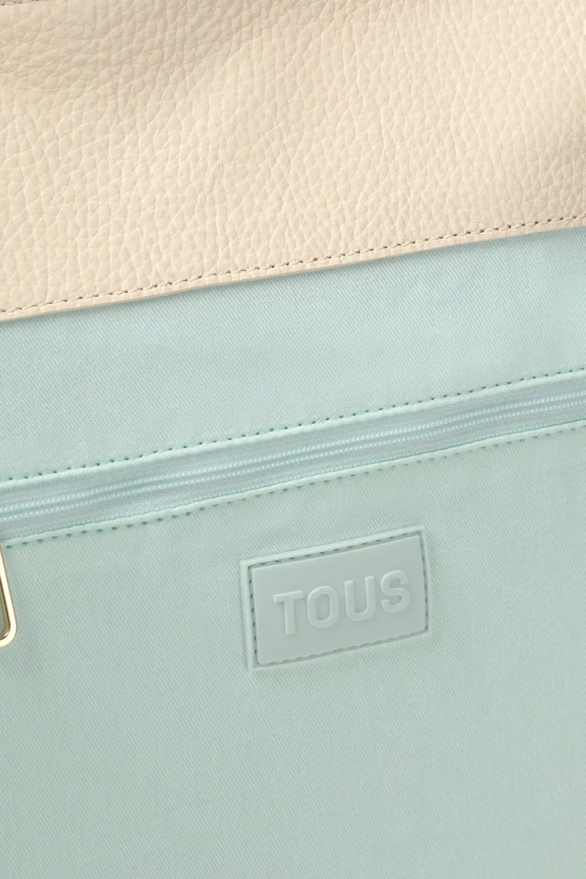 Δερμάτινη τσάντα Tous MIRANDA χρώμα: μπεζ, 2002200201 φωτογραφία