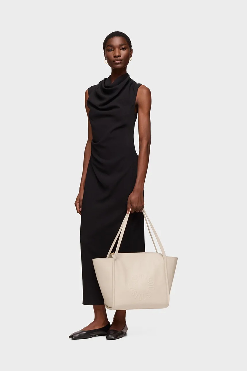 Δερμάτινη τσάντα Tous MIRANDA χρώμα: μπεζ, 2002200201 φωτογραφία