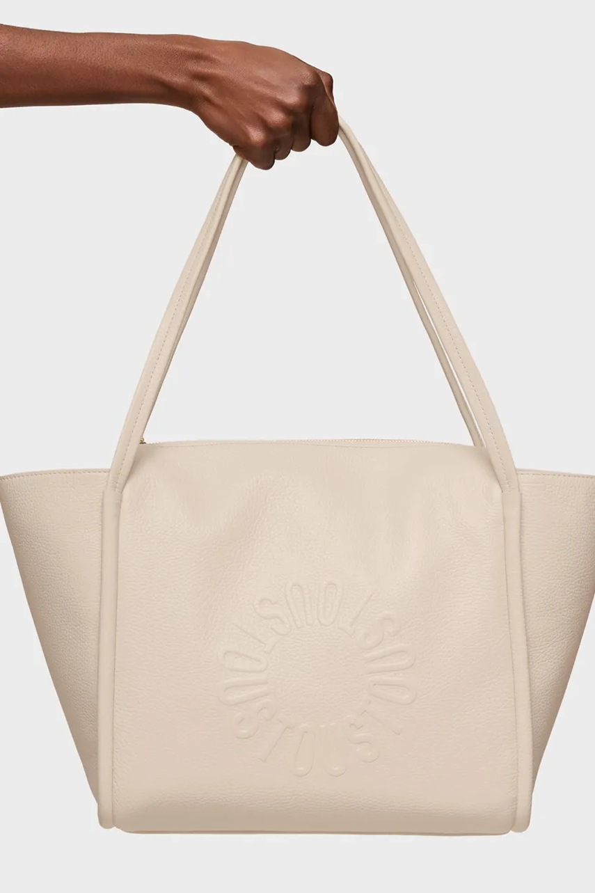 Δερμάτινη τσάντα Tous MIRANDA χρώμα: μπεζ, 2002200201 φωτογραφία