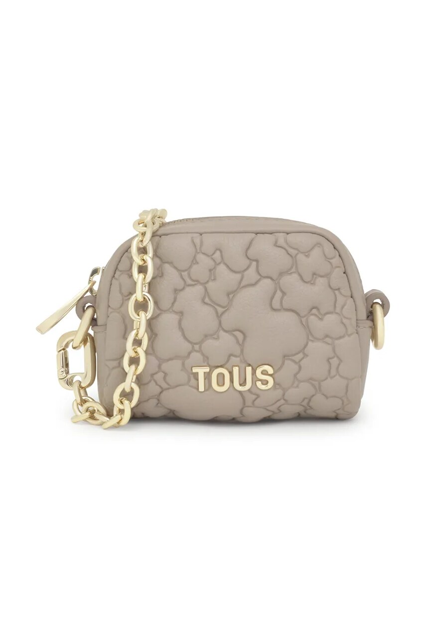Tous borseta PUFFY BEAR culoarea bej, 2002186943