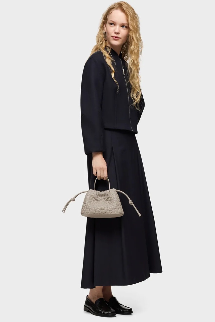 Τσάντα Tous PUFFY BEAR χρώμα: μπεζ, 2002188143 φωτογραφία