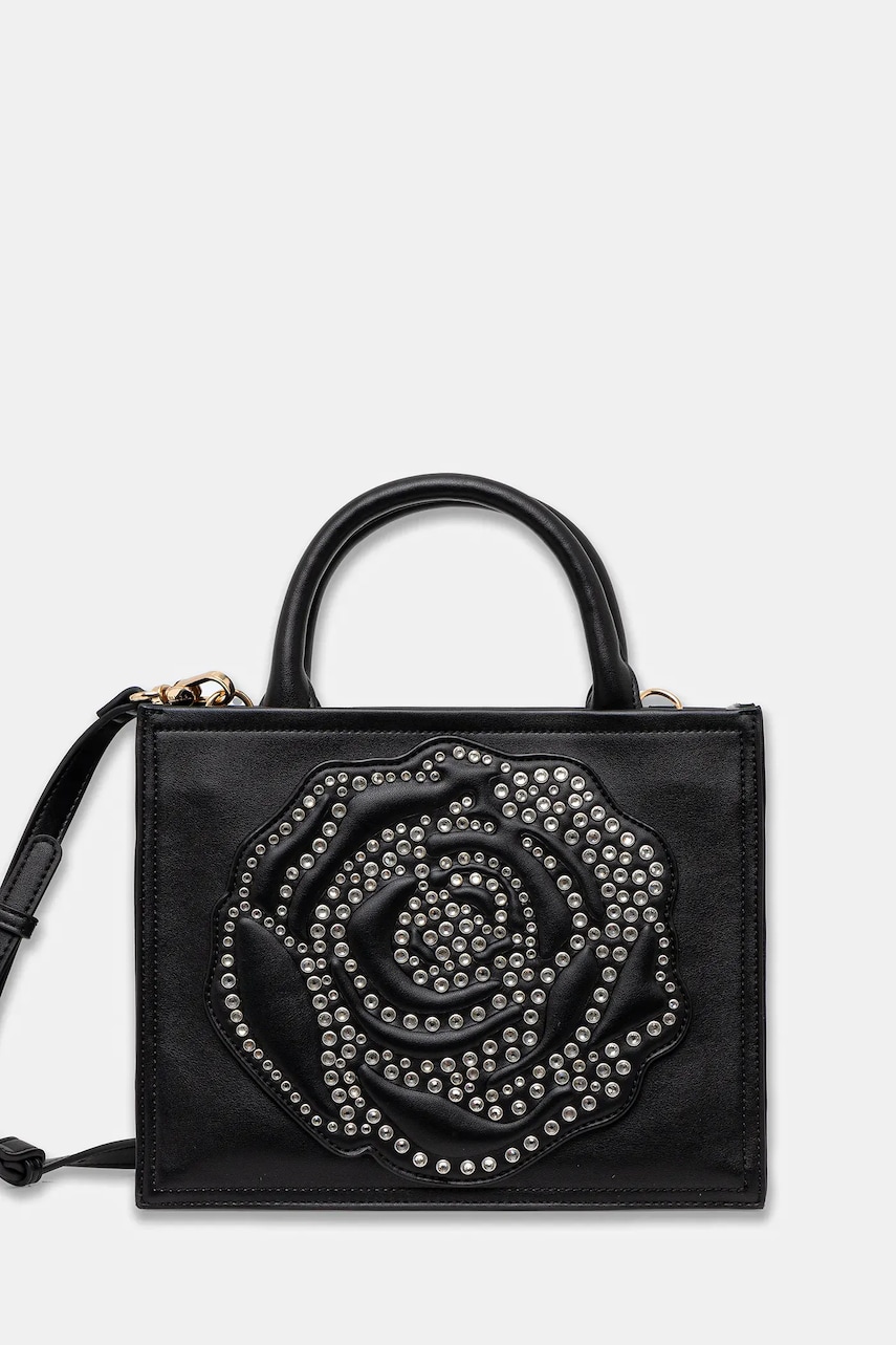 Levně Kabelka Blugirl Blumarine černá barva, PA5002.E0003