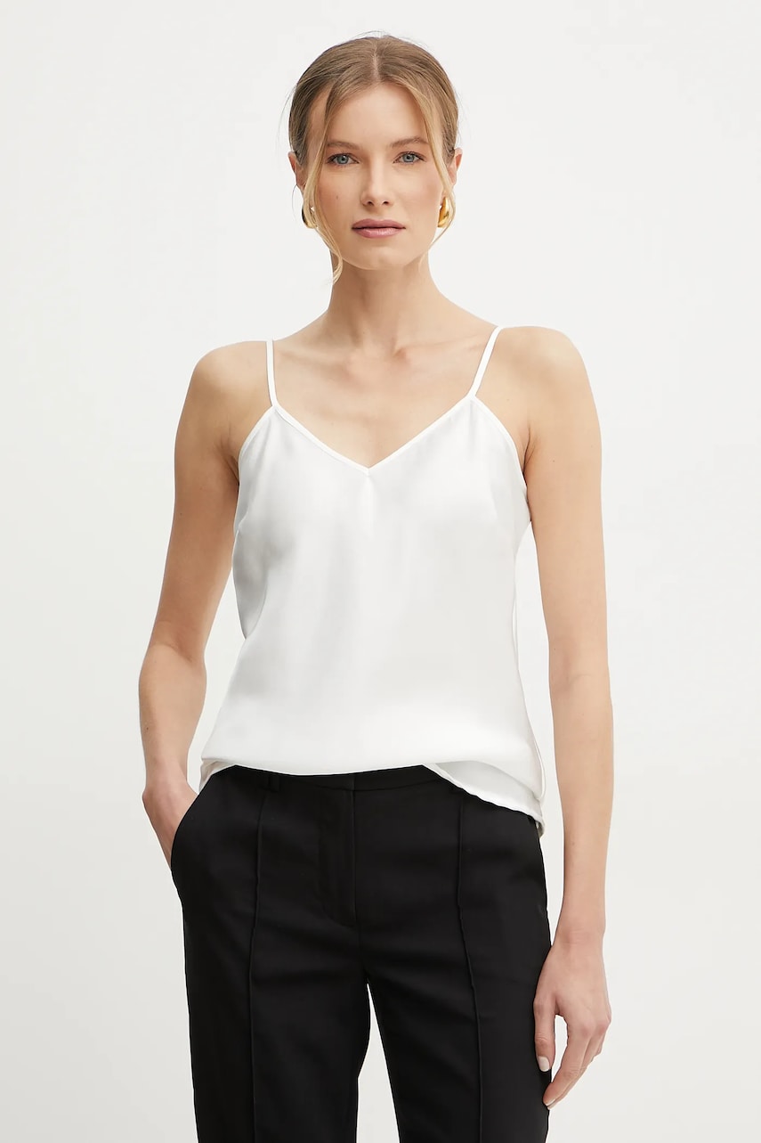Silvian Heach bluza CIUBARA femei, culoarea alb, neted, GPP25171TO