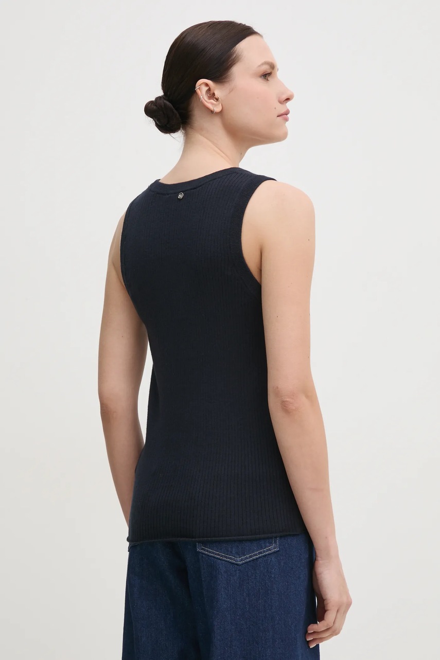 Πουλόβερ Mos Mosh χρώμα: ναυτικό μπλε, 168700 φωτογραφία