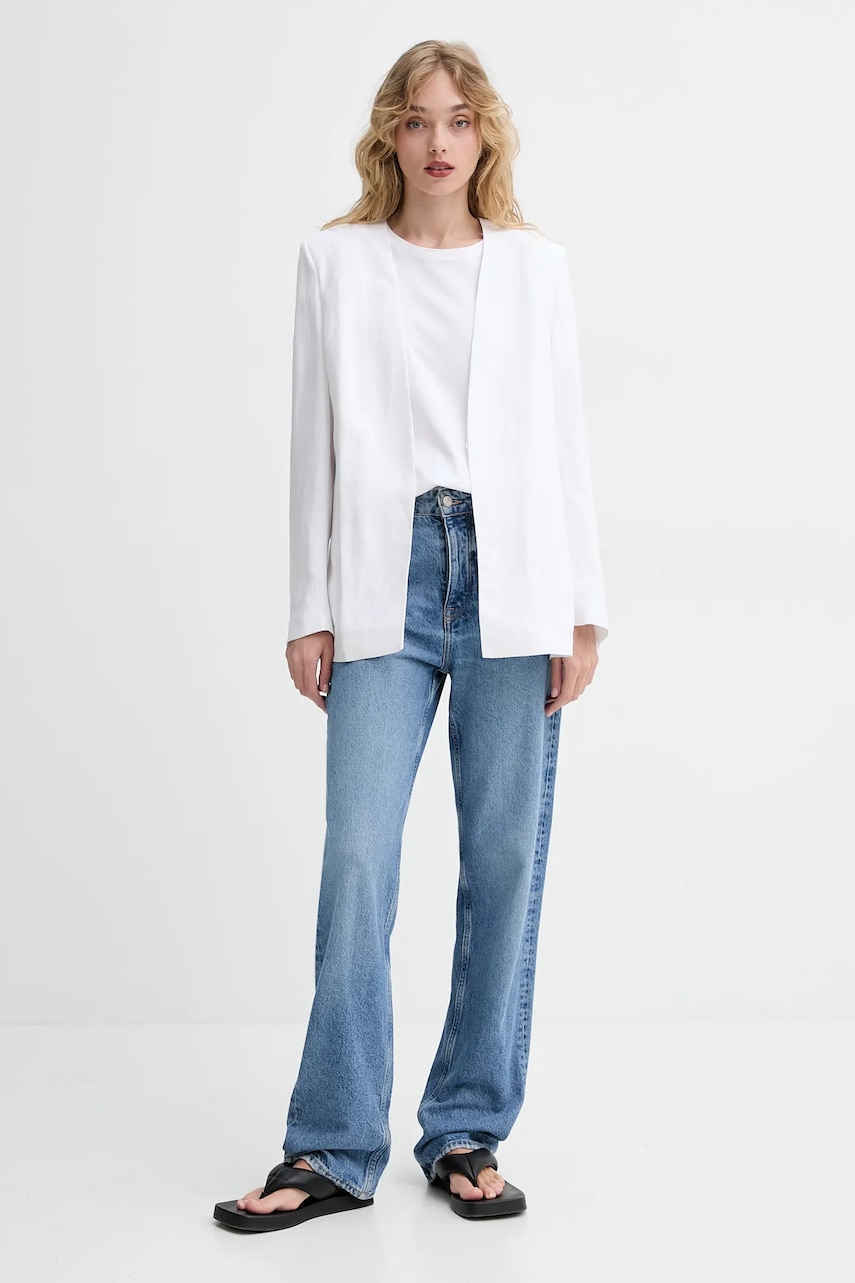 Хлопковая футболка Blugirl Blumarine женская цвет белый RA5191.J7720 Хлопковая футболка Blugirl Blumarine женская цвет белый RA5191.J7720