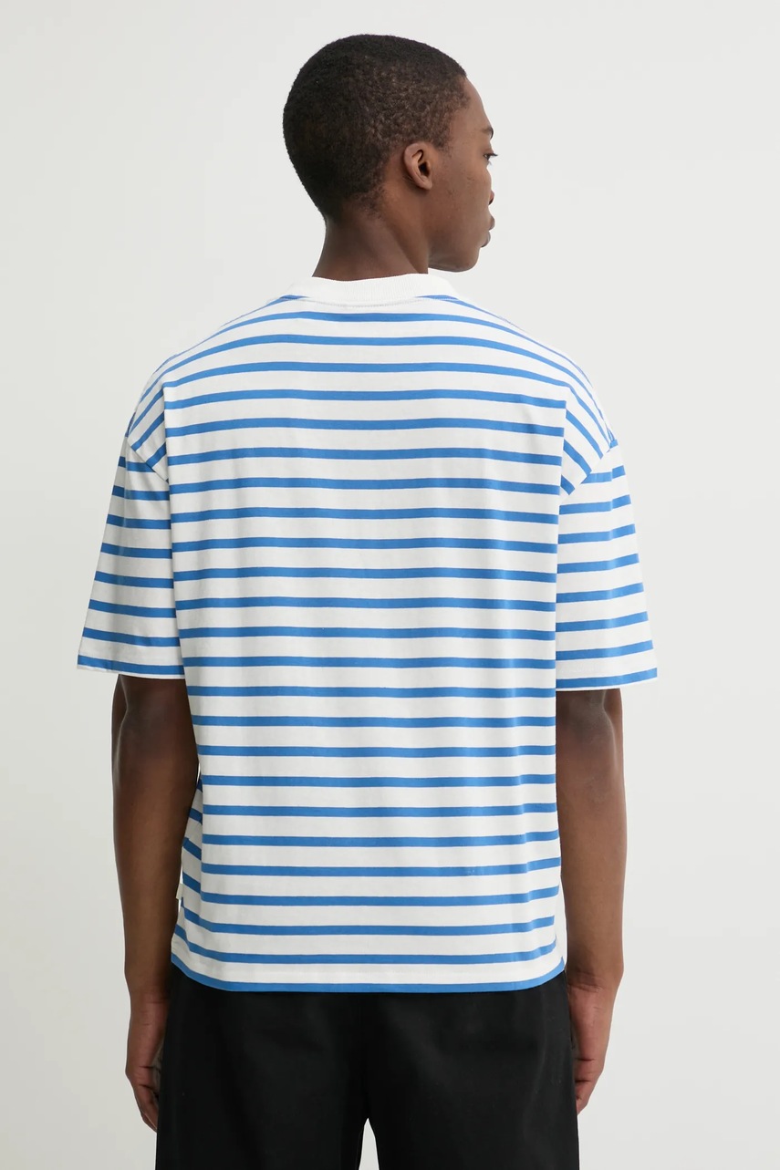 Βαμβακερό μπλουζάκι Solid OLEK ανδρικό, χρώμα: άσπρο, 21108551.184041 φωτογραφία