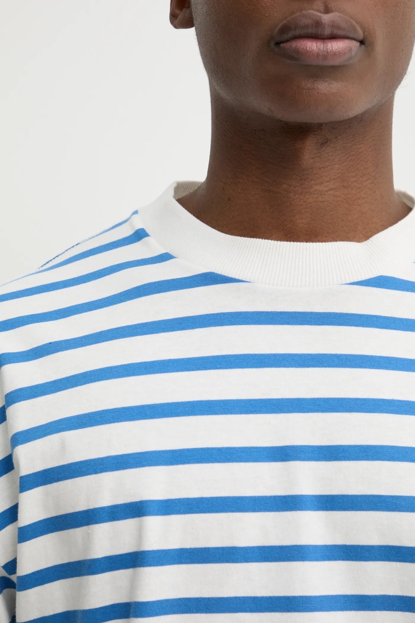 Βαμβακερό μπλουζάκι Solid OLEK ανδρικό, χρώμα: άσπρο, 21108551.184041 φωτογραφία