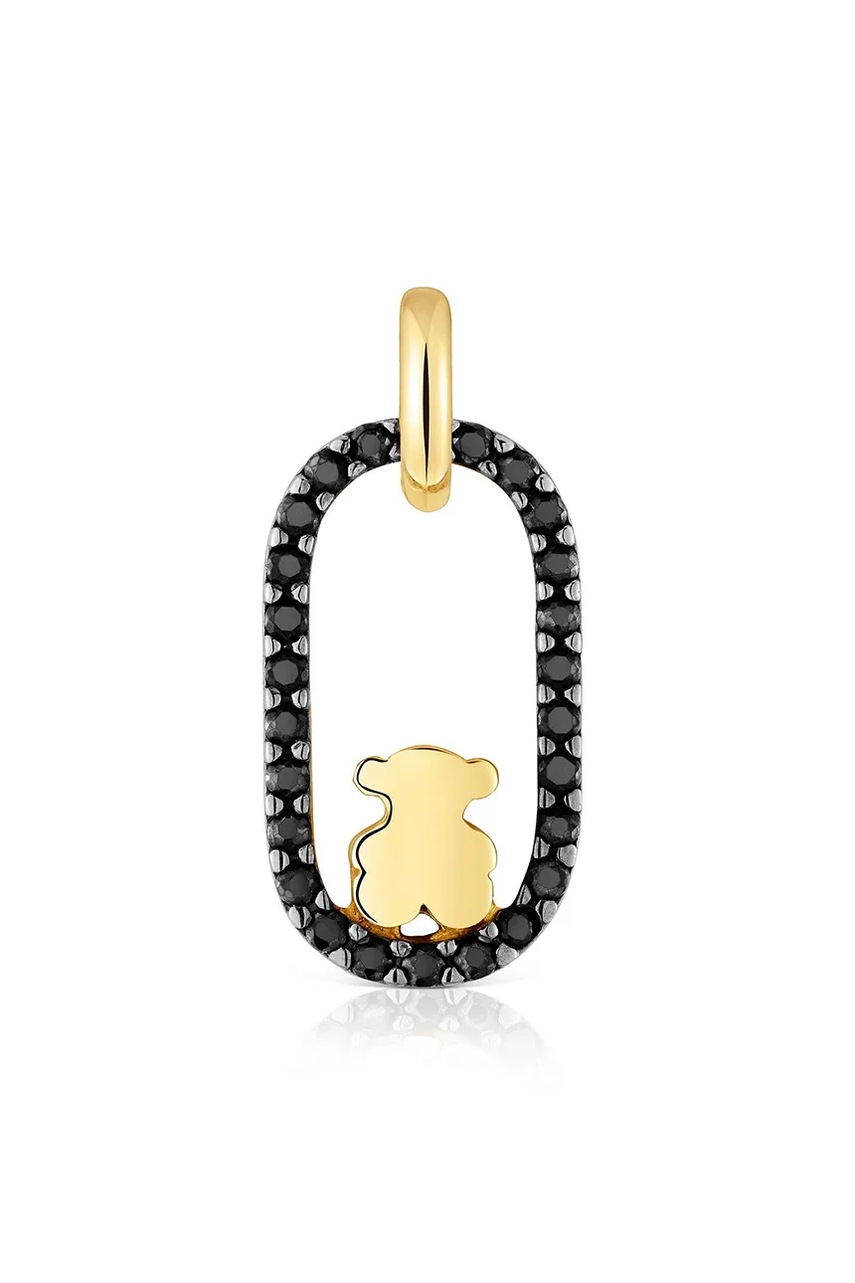 Levně Pozlacený stříbrný přívěsek Tous