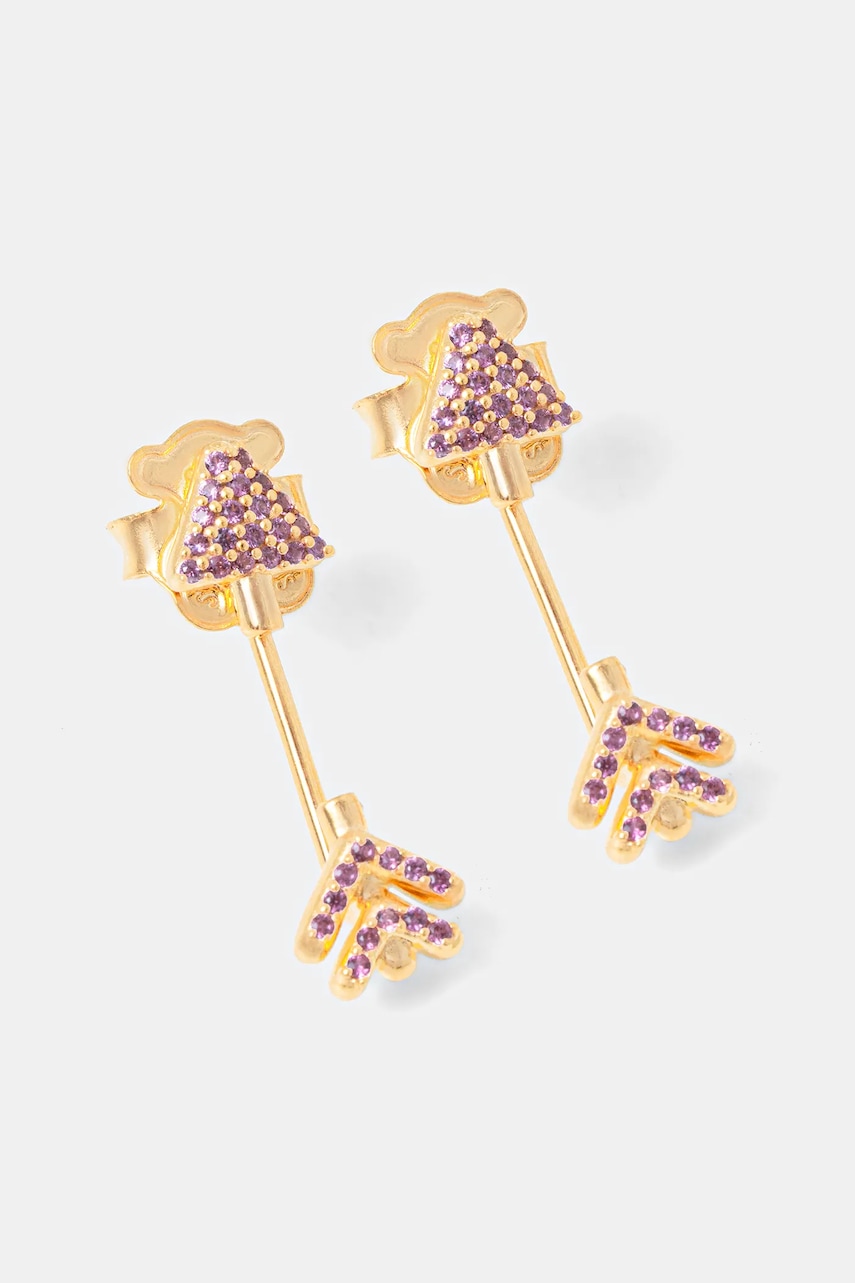 Επιχρυσωμένα σκουλαρίκια Tous