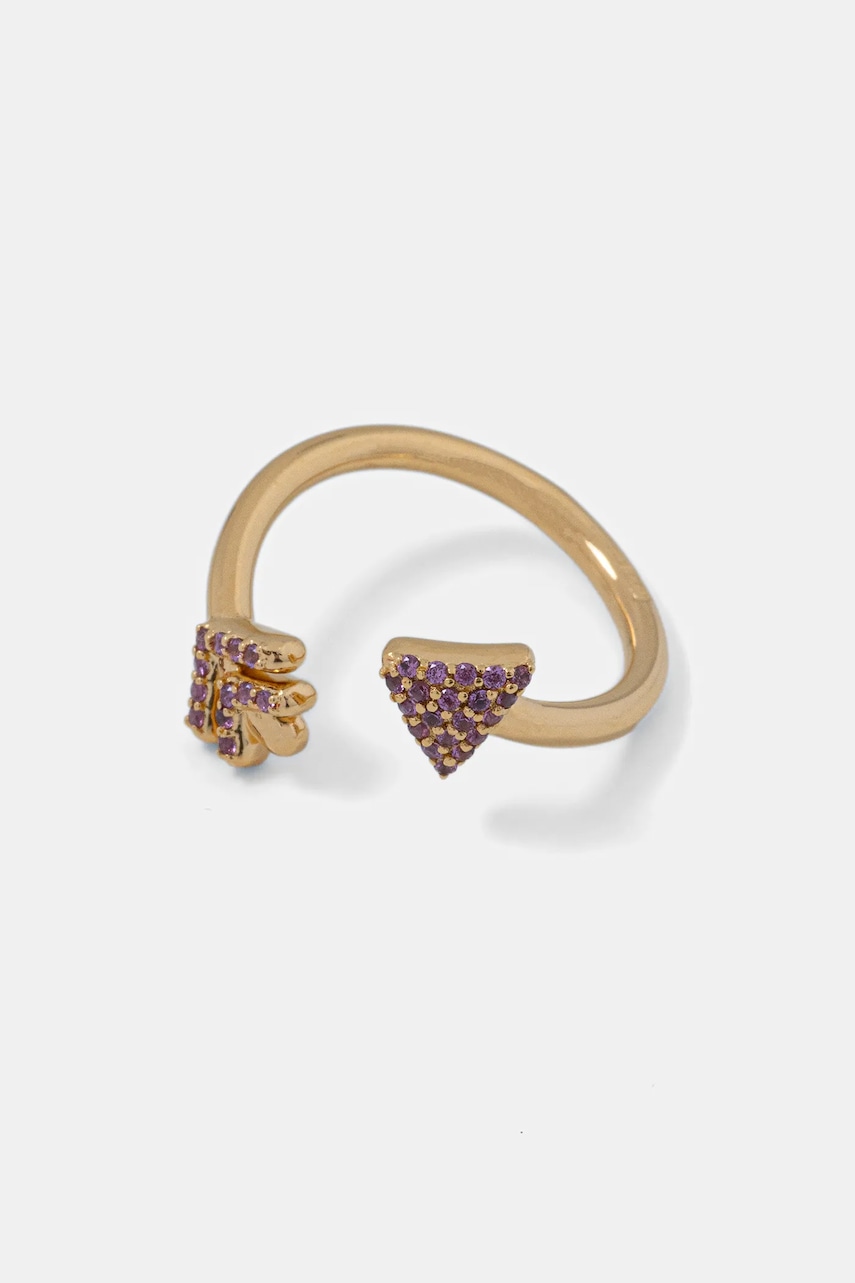 Tous inel placat cu aur