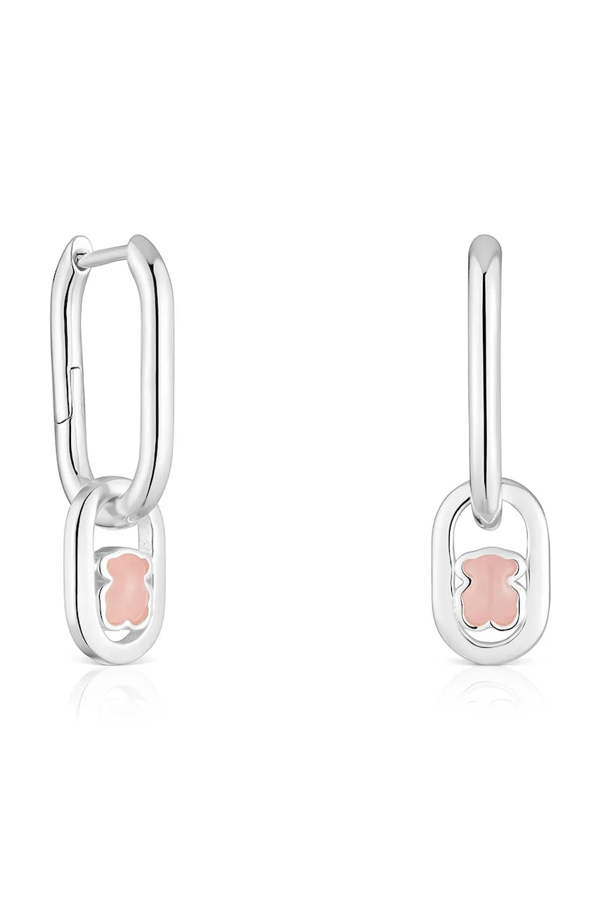 Ασημένια σκουλαρίκια Tous