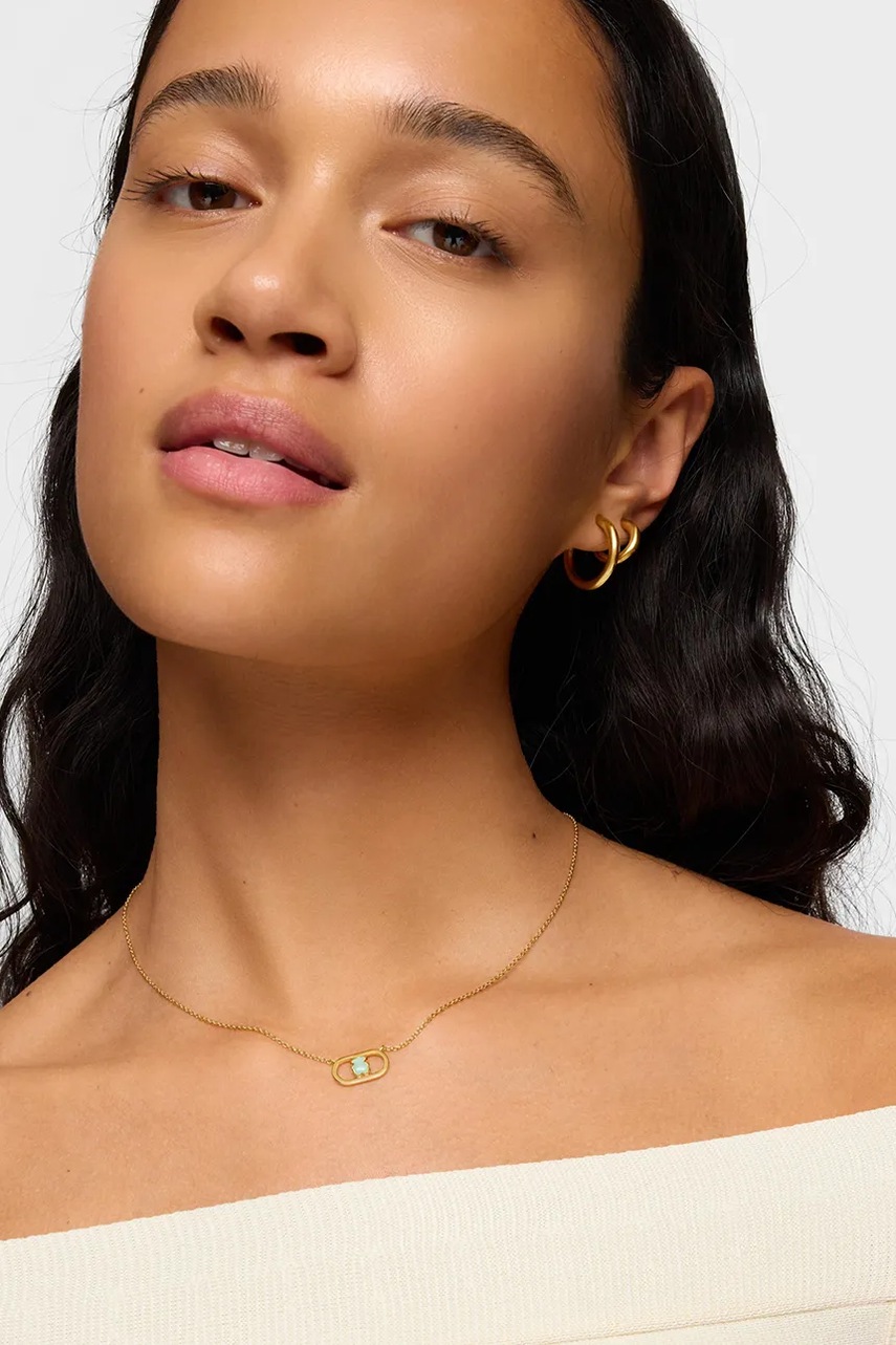 Pozlacený stříbrný náhrdelník Tous (obrázek 4)