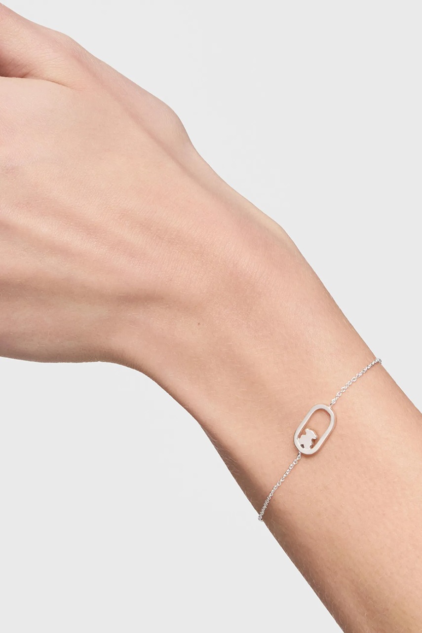 Ασημένιο βραχιόλι Tous φωτογραφία