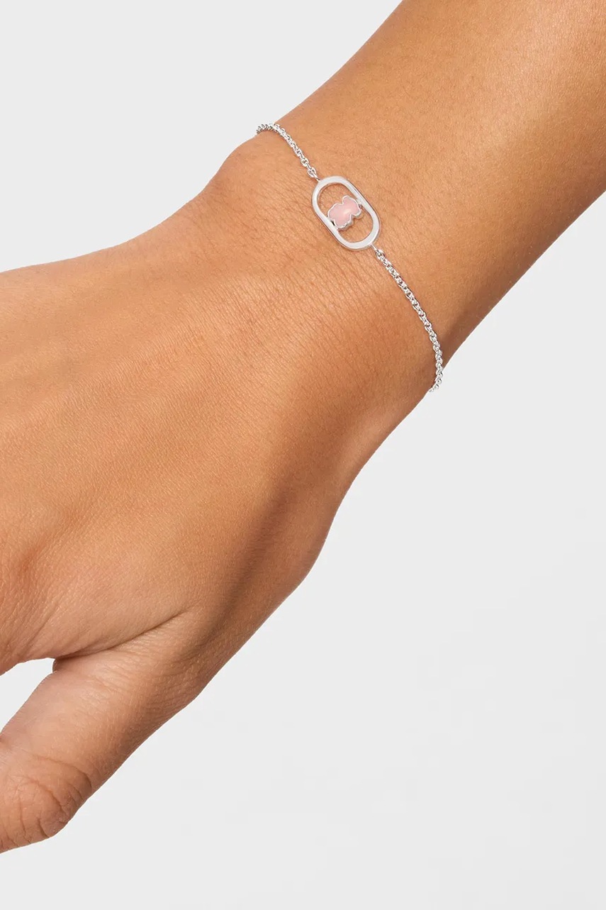 Ασημένιο βραχιόλι Tous φωτογραφία