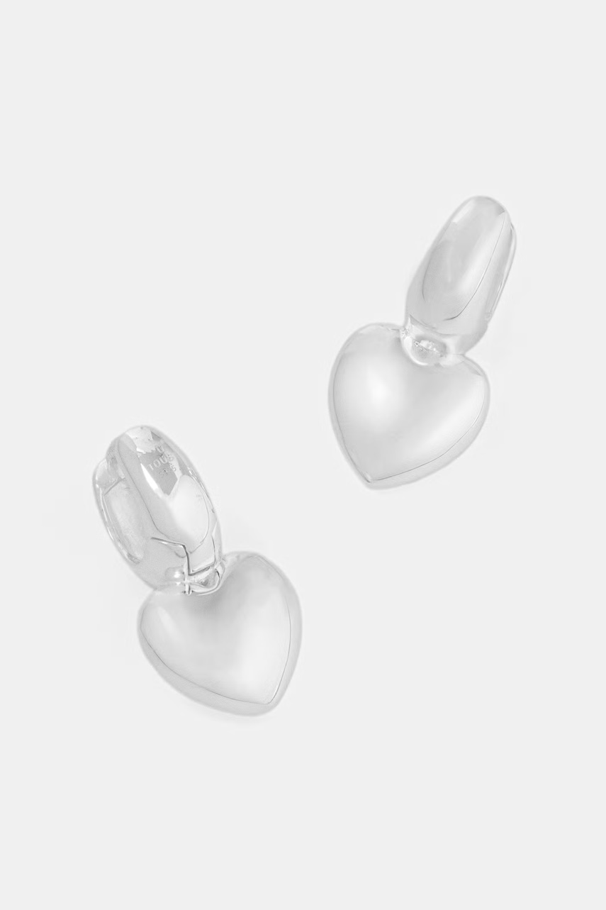 Ασημένια σκουλαρίκια Tous