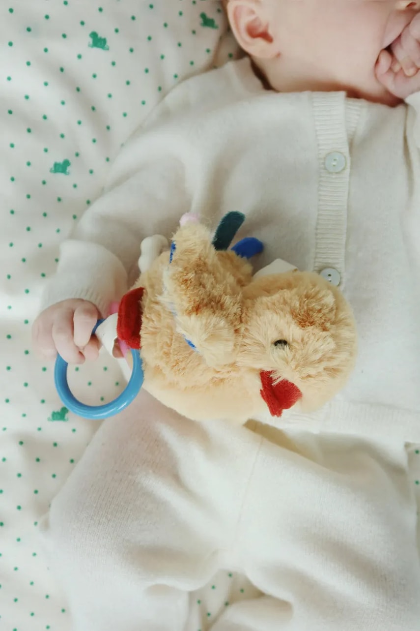 Βρεφική κουδουνίστρα Fanga Fontana PELUCHE MIO