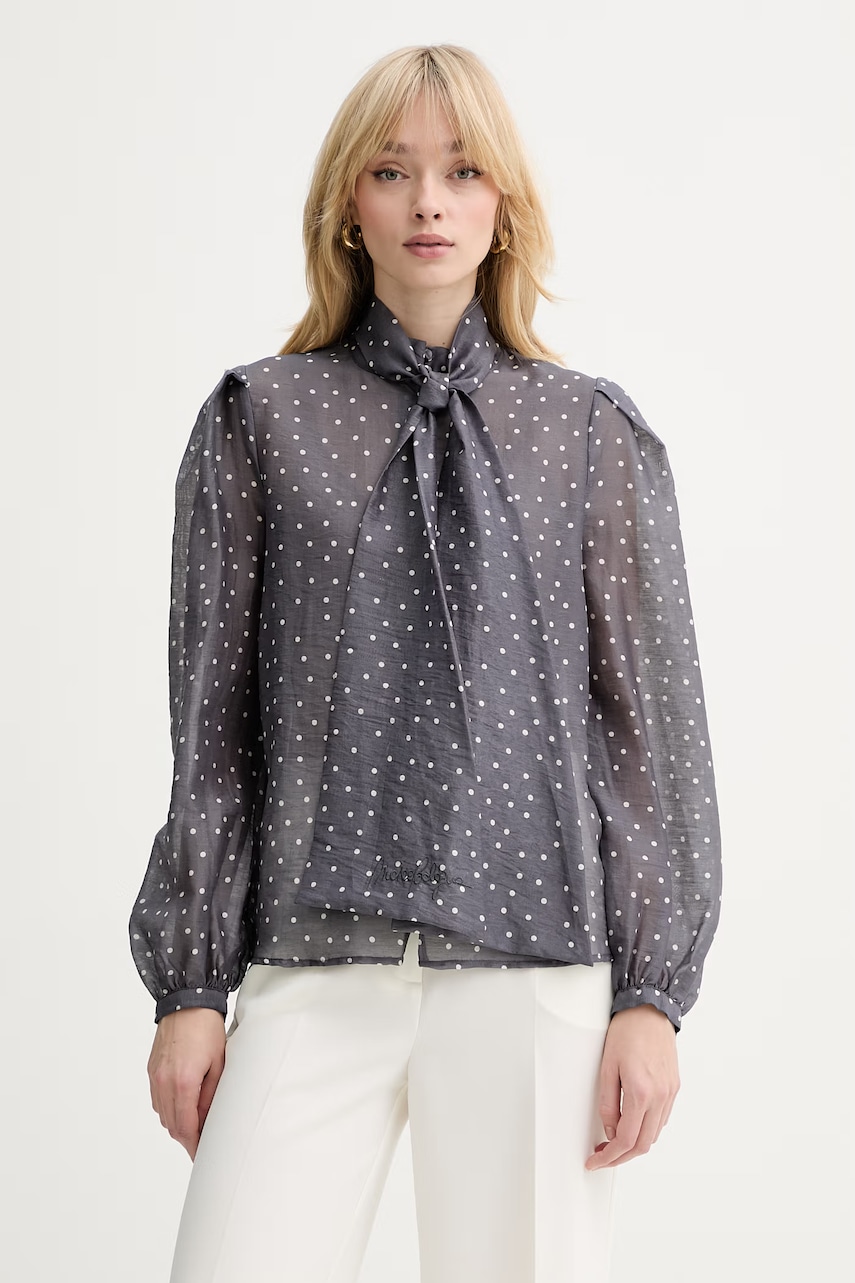 Πουκάμισα γυναικεία silvian heach σε γκρι