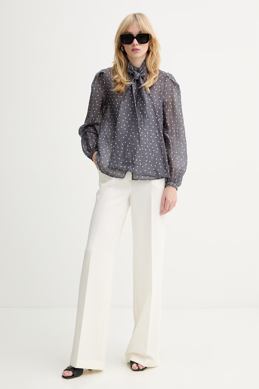 Košile s příměsí lnu Silvian Heach TINIZ