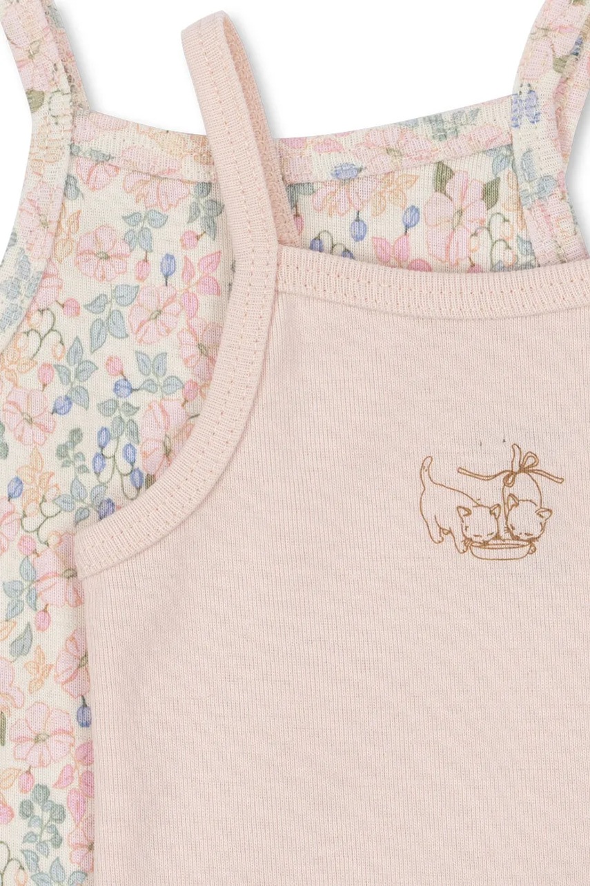 Fanga Fontana κορμάκι βρεφικό βαμβακερό FIO 2 PACK STRAP BODY OCS 2-pack φωτογραφία