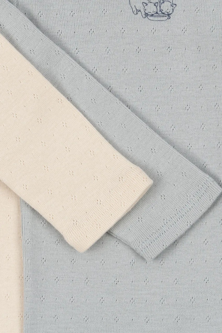 Fanga Fontana κορμάκι βρέφους βαμβακερό PERLA 2 PACK LS BODY OCS 2-pack φωτογραφία