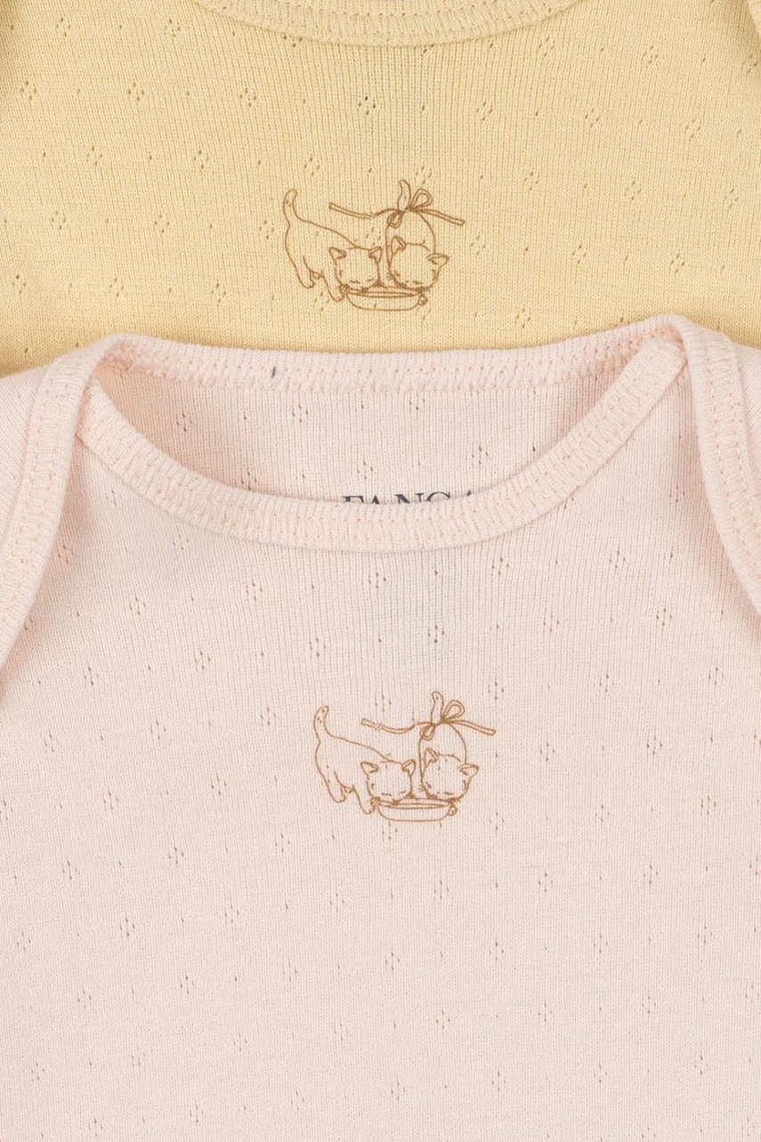 Fanga Fontana κορμάκι βρεφικό βαμβακερό PERLA 2 PACK LS BODY OCS 2-pack φωτογραφία