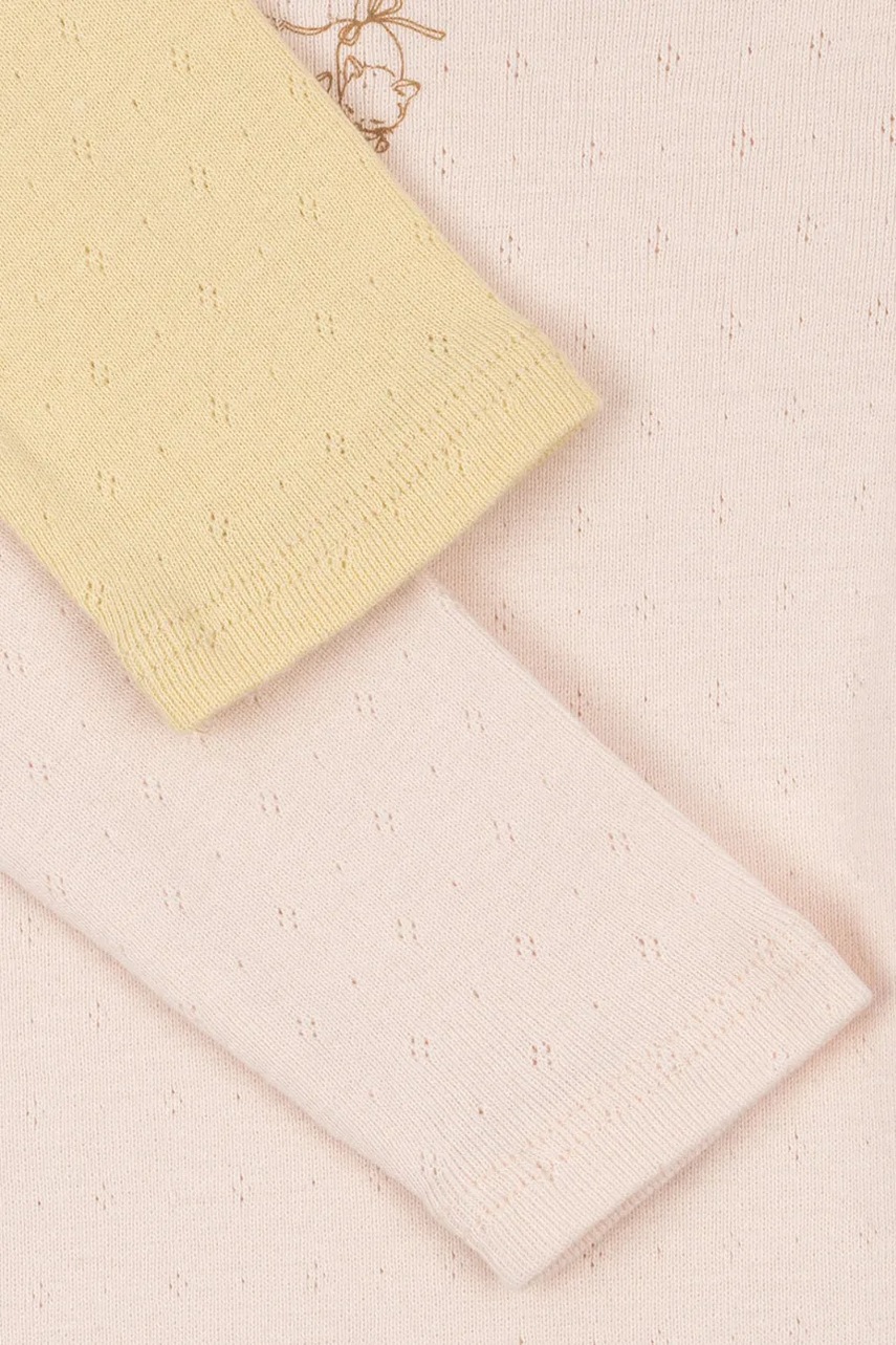 Fanga Fontana κορμάκι βρεφικό βαμβακερό PERLA 2 PACK LS BODY OCS 2-pack φωτογραφία