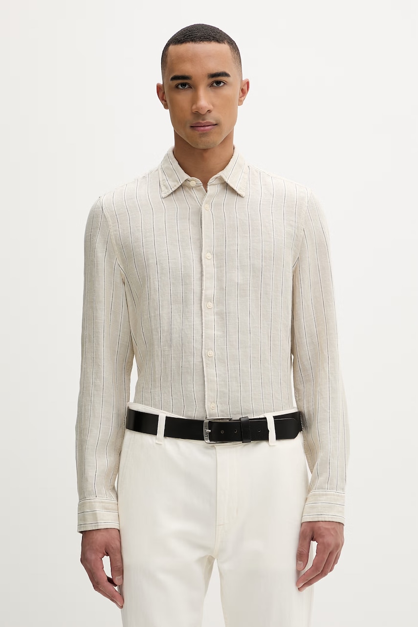 Marc O'Polo cămașă pentru bărbați, din in