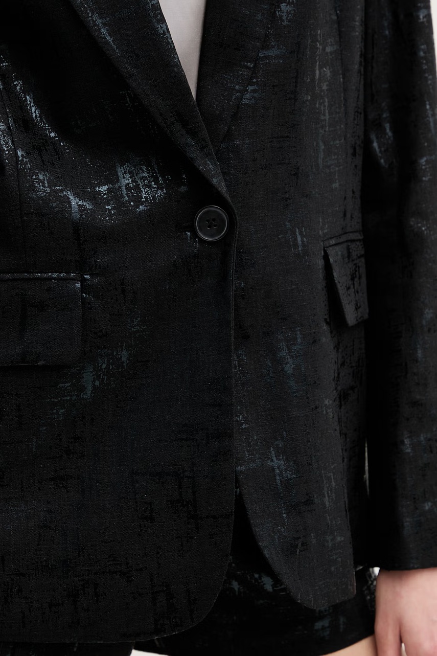 Sako s přídavkem lnu Silvian Heach KHUTLO