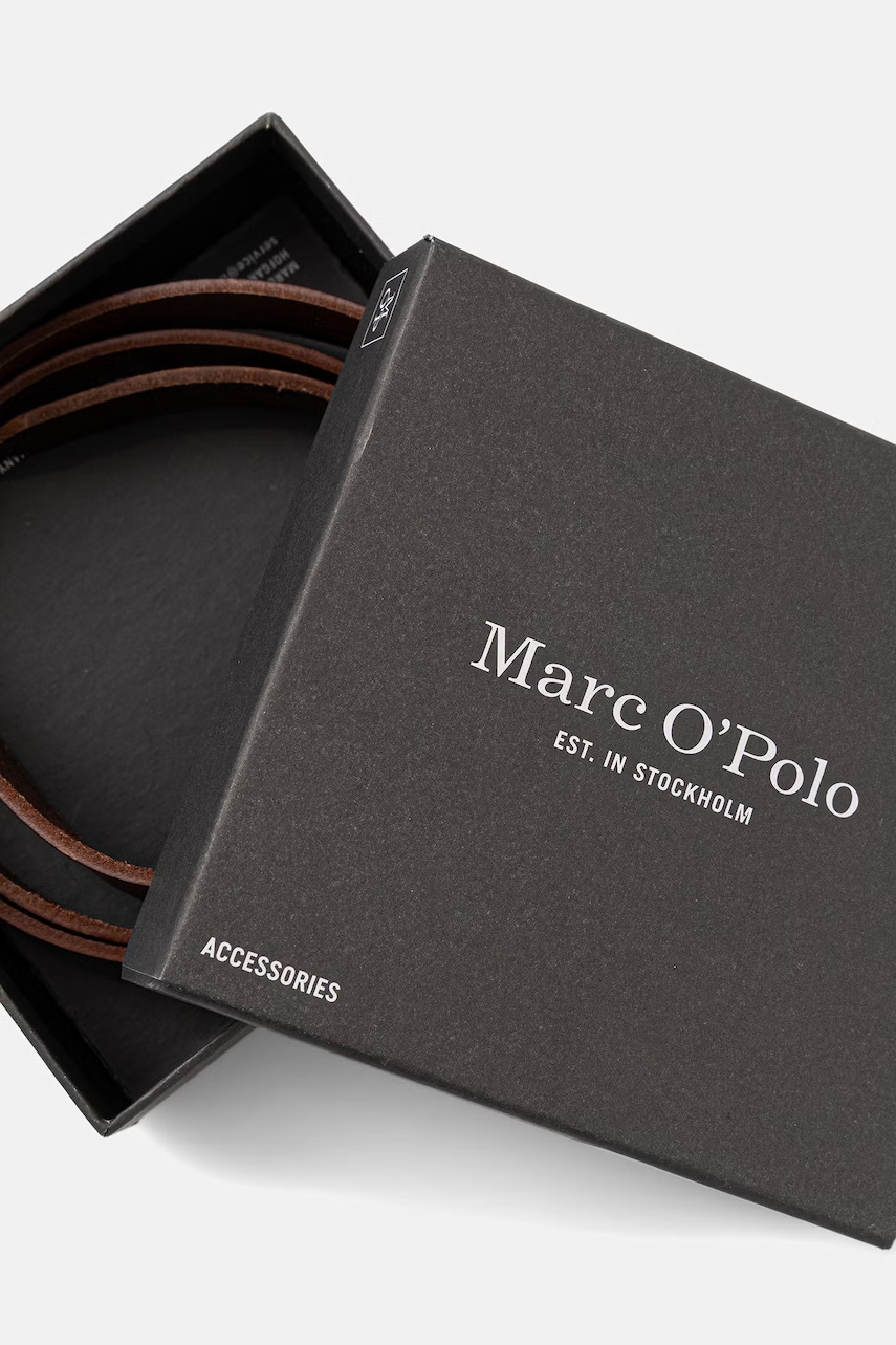 Marc O'Polo opasok na šaty dámsky kožený