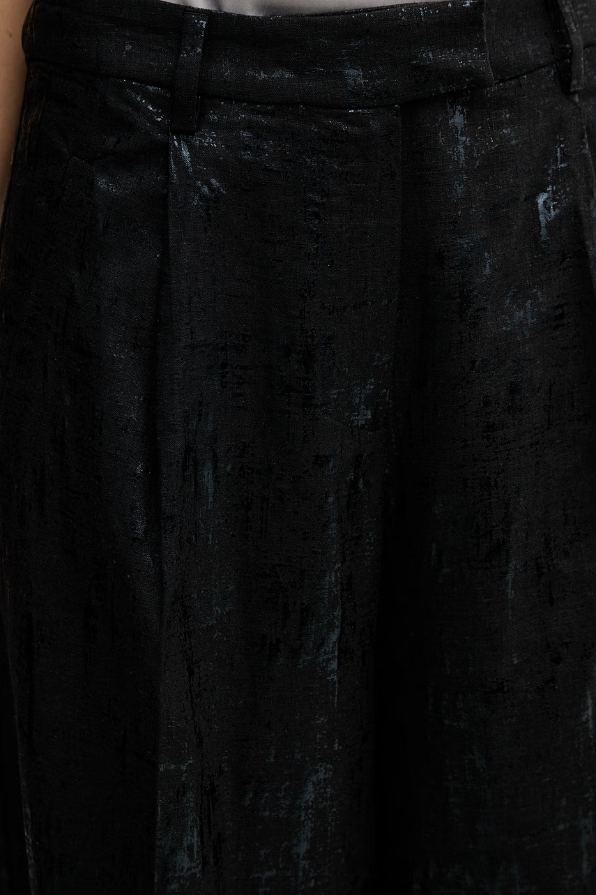 Kalhoty s příměsí lnu Silvian Heach RAKOP (obrázek 4)