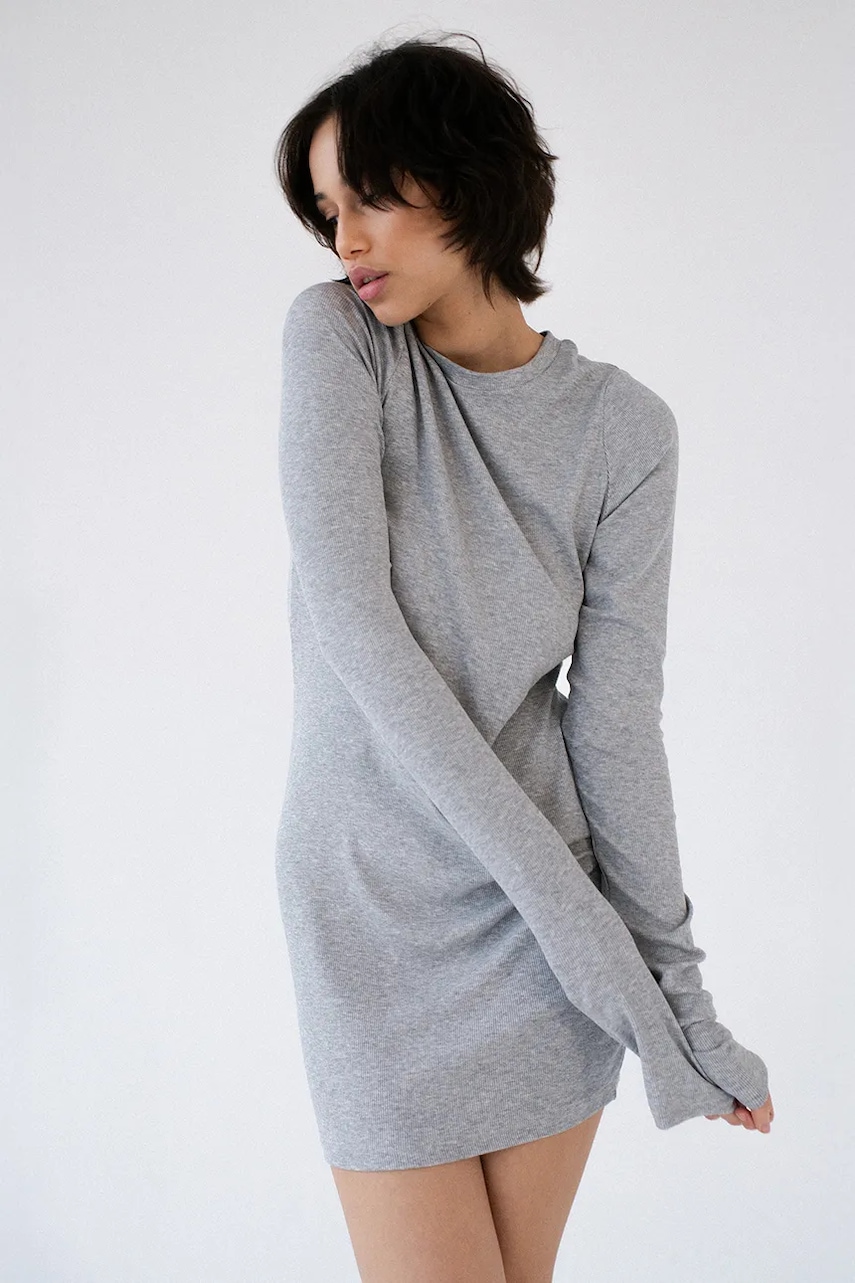 Muuv. rochie cu lyocell JORDE