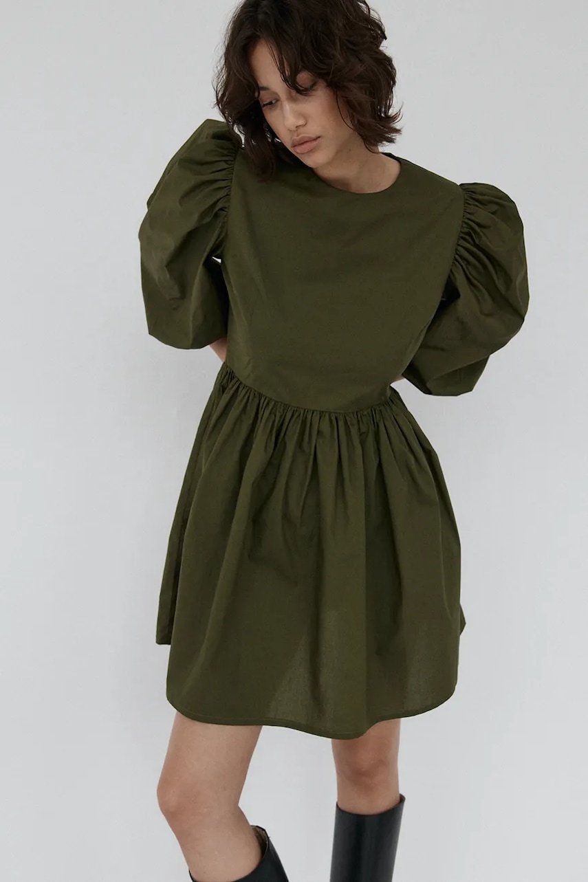 Muuv. rochie evazată din bumbac KAWAI